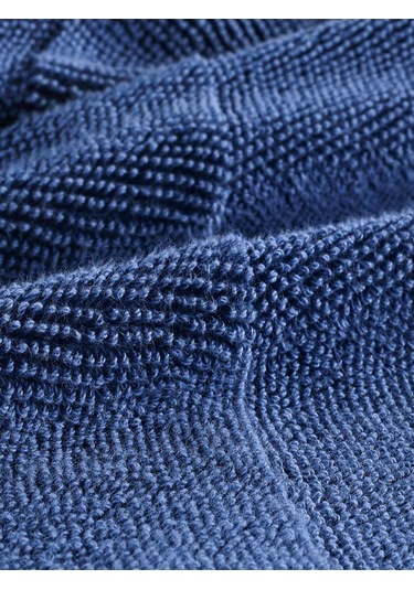 Cotton %100 Banyo Havlusu 50x90 Cm Royal Mavi