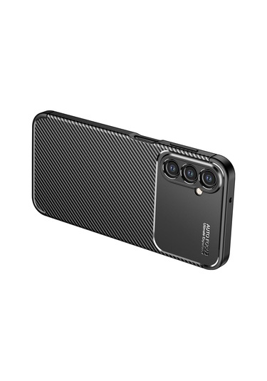 Zore Galaxy Uyumlu M34 5g Kılıf Msra Negro Silikon Kapak - Siyah Siyah