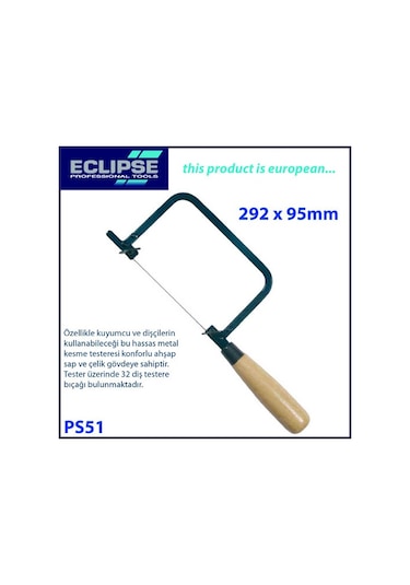 Eclipse Ps51 Kıl Testere Kolu