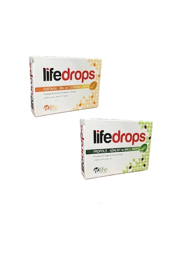 Portakal Bal C Vitamini 24lü+propolis Adaçayı Ballı 24lü Pastil Drops
