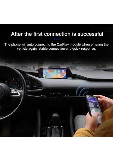 Skycıty Kablosuz Carplay Adaptörü Dongle Araba Kablolu Kablosuz Carplay Kutusu Usb-a/usb-c Tak Ve Çalıştır Fabrika Kablolu Carplay Araba İle Uyumlu