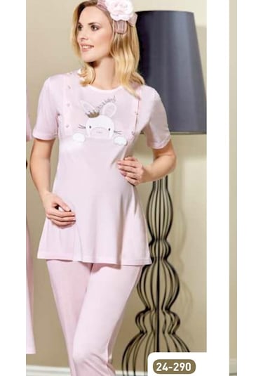Flz 24-290 Yeni Sezon Hamilelohusa Pijama Takımı
