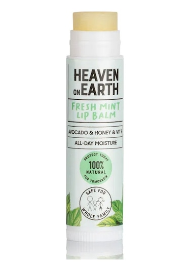 Heaven On Earth %100 Doğal Ve Organik İçerikli Lip Balm 5 Gr - Fresh Mint