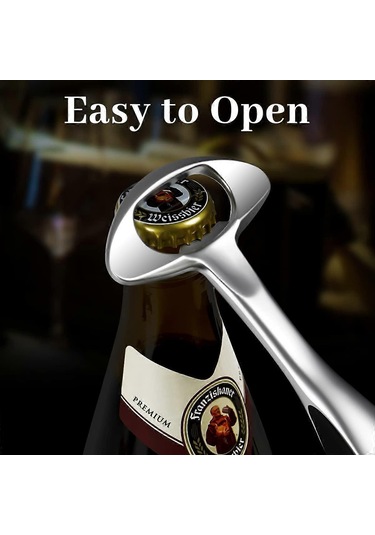 Siyah Kaplamalı Saplı Bira İçecek Şişe Açacakları, Komik Şişe Açacağı Diğer