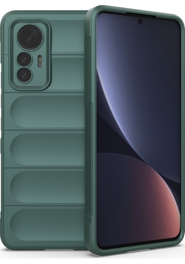 Xiaomi 12 Lite Kılıf Optimum Lens Çerçeveli Silikon Kapak