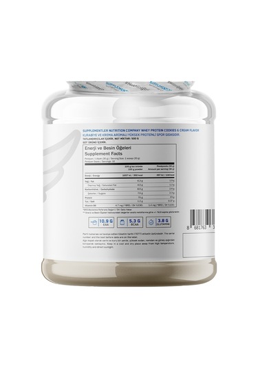 Supplementler Whey Protein 500 Gr Kurabiye