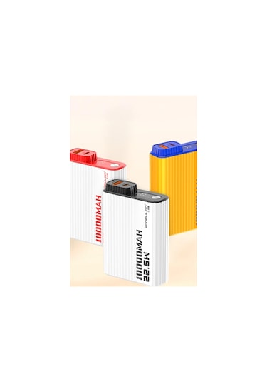 A40q 10.000 Mah Pd 20w Mini Powerbank - Siyah-beyaz