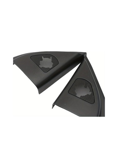 Xuweiwei 2 Adet Kia Forte 2009 2016 Oto Radyo Çerçevesi Abs Malzeme Hoparlör Kutusu