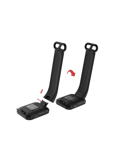 Xiaomi Redmi Watch Mi Watch Lite Uyumlu Klasik Mkst Kordon-siyah