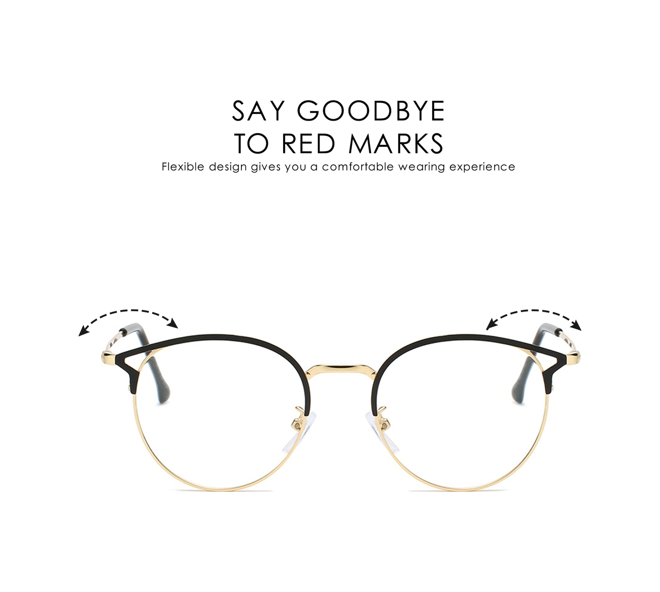 Youtek Erkek Kadın Kullanıma Uygun Siyah Alloy Gözlük Frame - Fotoşromik Lens Ve Mavi Işık Engelleyici Özellikli, Retro Tarzlı, Hafif Ve Rahat Siyah