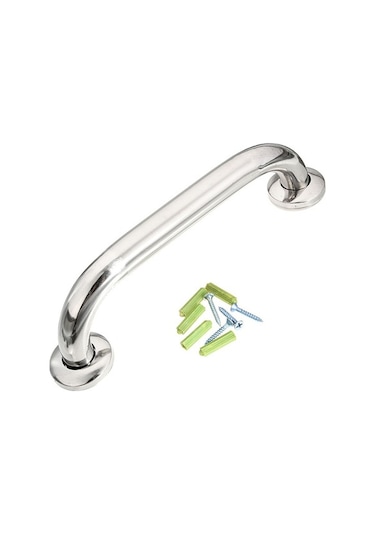 Bloomnest Lebıhmurah Bf1892 25cm Paslanmaz Çelik Banyo Küvet Tutacağı, Tutma Raylı Destek Kolu, Dayanıklı Gümüş