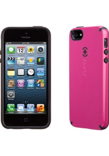 Speck Candyshell Apple Uyumlu iPhone Se/5s/5 İle Sert Kılıf Pembe -siyah Spk-a1815 Siyah