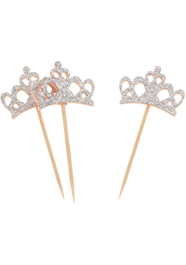 Homyl Doğum Günü/düğün Partisi Dekoru Için 10 Gümüş Gümüş