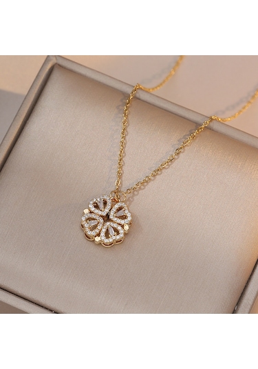 Bayan Kolye: Moda Estetiği Titanyum Çelik Kolye No.379 Çok REnkli