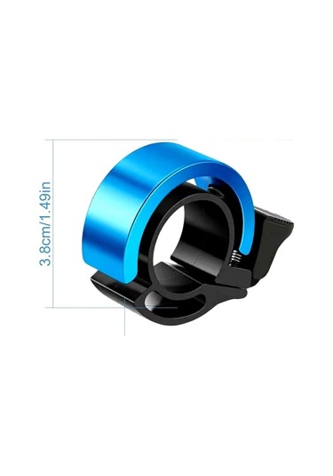 Buffer Ultra-yüksek Sesli Alüminyum Alaşımlı Bisiklet Zili Çok Renkli