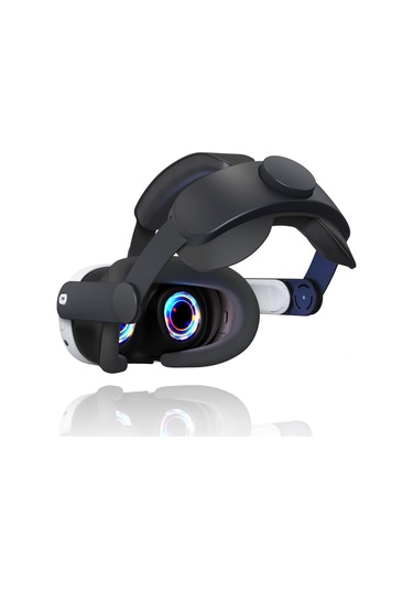 Meta Quest 3 Vr İçin Ayarlanabilir Elite Kulaklık Kafa Bandı Siyah