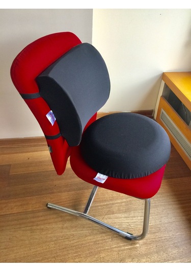 Visco Li Yastık Oturma Simidi Bel Yastığı Boyun Seyahat Yastığı N11.1