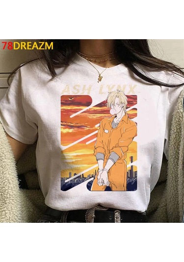 Snapbuy Muz Balık Erkek Beyaz T-shirt 2021 Grafik Tee Harajuku Kawaiihaki Haki