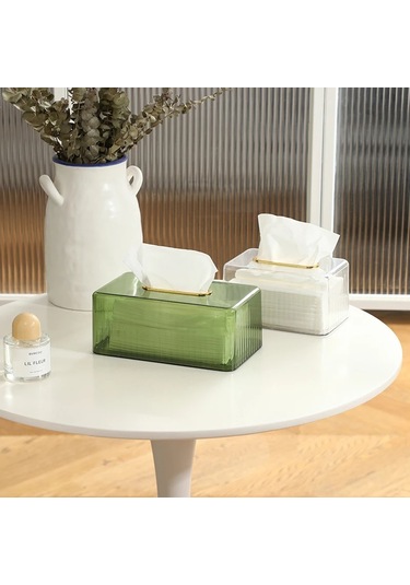 Şeffaflık L-beraberlik Kağit Kutu Masa Kağıt Havlu Kutusu Ev Oturma Odası Yaratıcı Çok Fonksiyonlu Sehpa Yemek Odası Masaüstü Yatak Odası