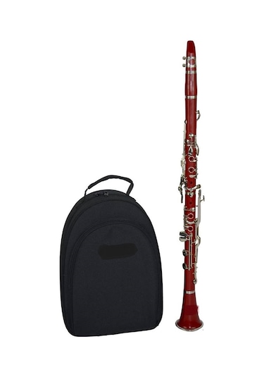 Sonor 4 Yüzük Amati Stil Oxford Çantalı Bordo Sol Klarnet Seti