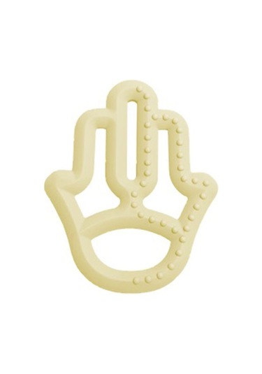 Oioi 104000 Annenin Eli Bebek Diş Kaşıyıcı Sarı