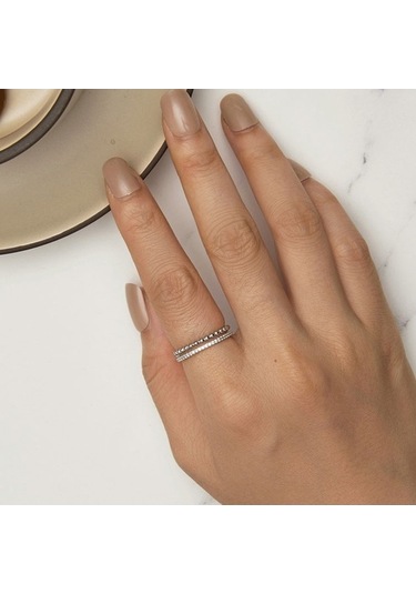 Fastbuy S925 Sterling Silver Platinum-plated Zircon Çift Katmanlı Yanaklı Yanaklı Yanaklı Yanaklı Yanaklı Yanaklı Yanaklı Ya Çok Renkli