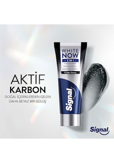 Signal White Now Diş Macunu 3 İn 1 White Boost 75 Ml X2