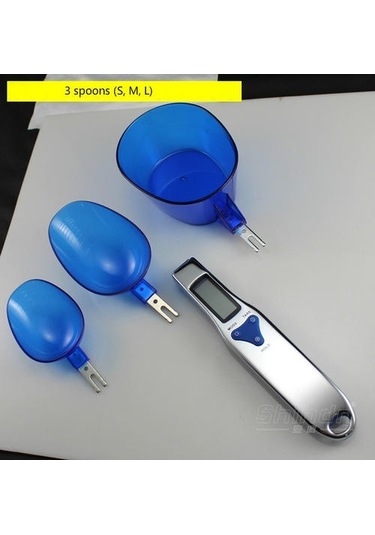 Ev Mutfak Malzemeleri Pişirme Kaşık Ölçeği Altın