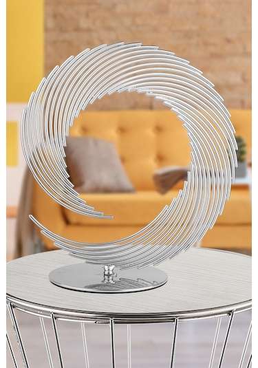 Begüsa Bakü Metal Aksesuar Biblo 25 Cm Krom