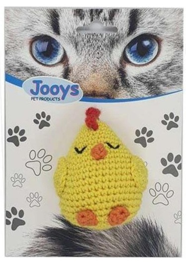 Jooys Catnip'li Kadife Tüylü Civciv Kedi Oyuncağı