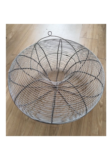 Balık Yakalama Sepeti Balık Tuzağı 60x25 Cm