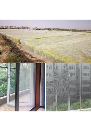 Sones Bahçe Toz Geçirmez Naylon Ağ Böcek Ekranı Paketleme Çantası, Ağ Açıklığı: 1mm, Özellikler: 2x5m