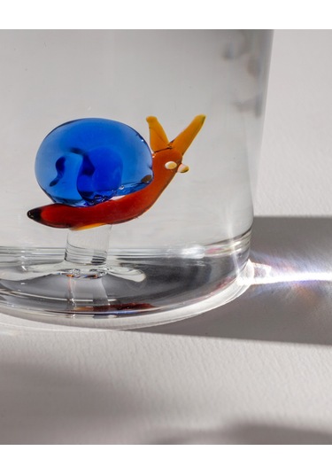 Madame Coco Violet Borosilikat Cam Bardak - Sarı/mavi - 350 Ml 8684427179772 Çok Renkli