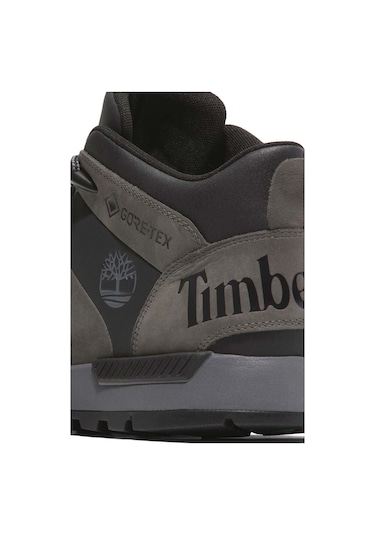 Timberland Mıd Lace Up Waterproof Sn Grı Erkek Outdoor Gri