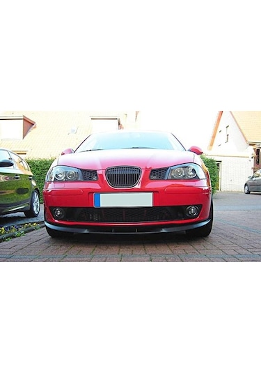 Seat İbiza Mk4 Uyumlu Çupra Ön Tampon Lipi Cupra Lip 3 Parça