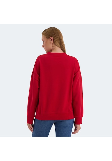 Slazenger VIRTUE Kadın  Kırmızı Sweatshirt