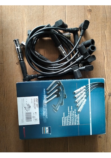 Mercedes W124 W140 R129 M104 Buji Kablosu Takımı Beru