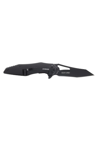 Schrade Usa Killer Whale Folder Katlanır Aus-10 Çelik Kamp Çakı 1159321 Siyah