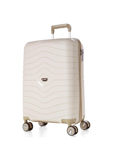 Ççs 5242 Polipropilen Kabin Boy Valiz-beyaz Beyaz