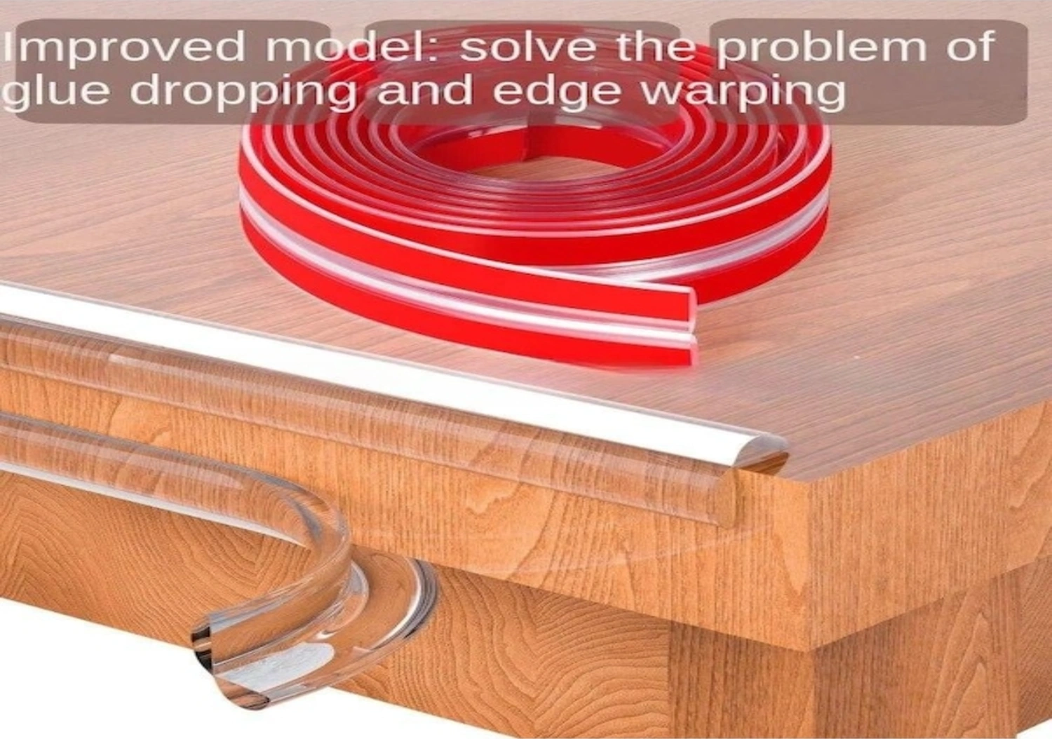 Xiyyadms Ev İçi Çocuklar İçin Şeffaf W Tipi Çarpma Koruması, Masa Köşesi Koruyucu, 2m Uzunluk, 10mm 2.2mm Genişlik Çok Renkli