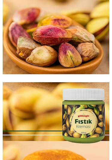 Güllüoğlu Fıstık Kreması 200 Gr X 2 Adet