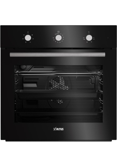 Altus ALA133B - ALA181 - ALA521B Siyah Inox Eko Ankastre Set