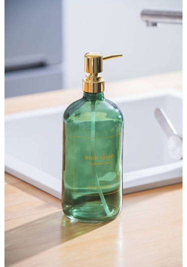 Pierre Sıvı Sabunluk - 1000 Ml Yeşil