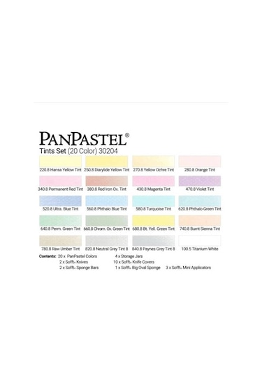 Panpastel Ultra Soft Artist Pastel Boya Tints 20'li Set 30204