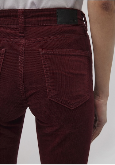 Mavi - Molly Bordo Kadife Pantolon 1013689467 Bordo