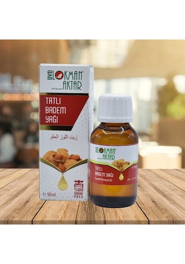 Tatlı Badem Yağı 50 Ml X 6adet, Lokman Aktar 50 ML