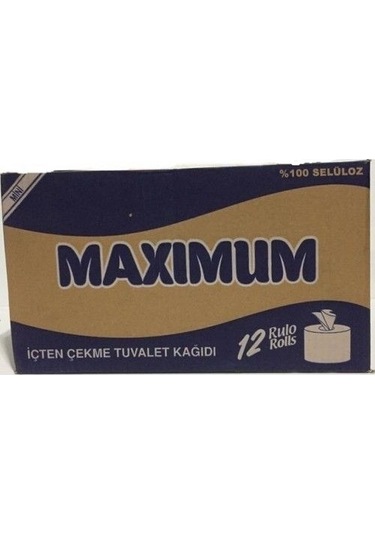 Maximum Mini İçten Çekmeli Tuvalet Kağıdı 12 Rulo