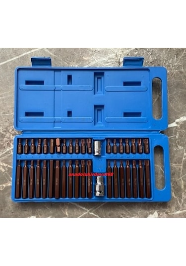 Dmr S2çelik 40parça Otomotiv Seti Bits Uç Seti Kalın Alyan Tork Seti Takımı