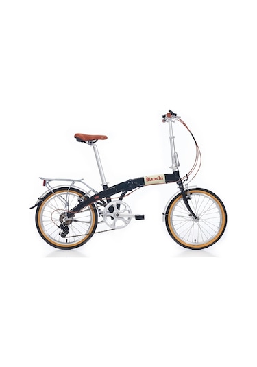 Bianchi Vintage Katlanır Bisiklet Siyah 7v Siyah