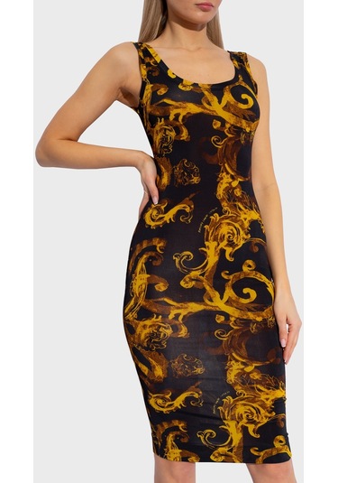Versace Jeans Couture Bayan Elbise 76hao9b6 Js291 G89 Siyah-gold Siyah - Altın Versace Jeans Couture Bayan Elbise 76hao9b6 Js291 G89 Siyah-gold Siyah - Altın